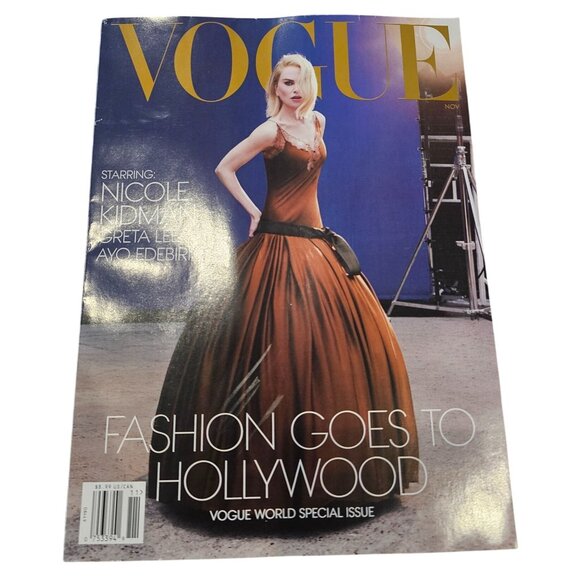 Vogue Magazine November 2025 Special Issue Nicole Kidman Fashion Hollywood - Picture 1 of 8